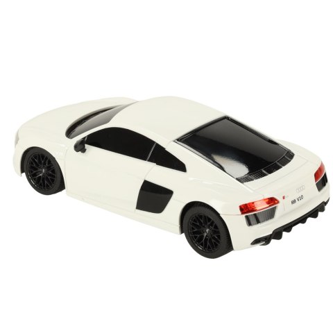 SAMOCHÓD ZDALNIE STEROWANY RASTAR 72300 AUDI R8 2015 1:24 BIAŁY SAMOCHÓD ZDALNIE STEROWANY RASTAR 72300 AUDI R8 2015 1:24 BIAŁY