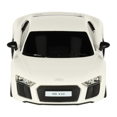 SAMOCHÓD ZDALNIE STEROWANY RASTAR 72300 AUDI R8 2015 1:24 BIAŁY SAMOCHÓD ZDALNIE STEROWANY RASTAR 72300 AUDI R8 2015 1:24 BIAŁY
