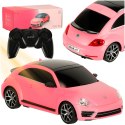 SAMOCHÓD ZDALNIE STEROWANY RASTAR 76200-4 VOLKSWAGEN BEETLE-UV 1:24 RÓŻOWY