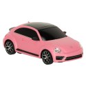 SAMOCHÓD ZDALNIE STEROWANY RASTAR 76200-4 VOLKSWAGEN BEETLE-UV 1:24 RÓŻOWY