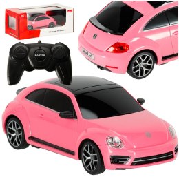 SAMOCHÓD ZDALNIE STEROWANY RASTAR 76200 VOLKSWAGEN BEETLE 1:24 RÓŻOWY