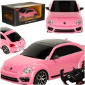 SAMOCHÓD ZDALNIE STEROWANY RASTAR 78000 VOLKSWAGEN BEETLE 1:14 RÓŻOWY