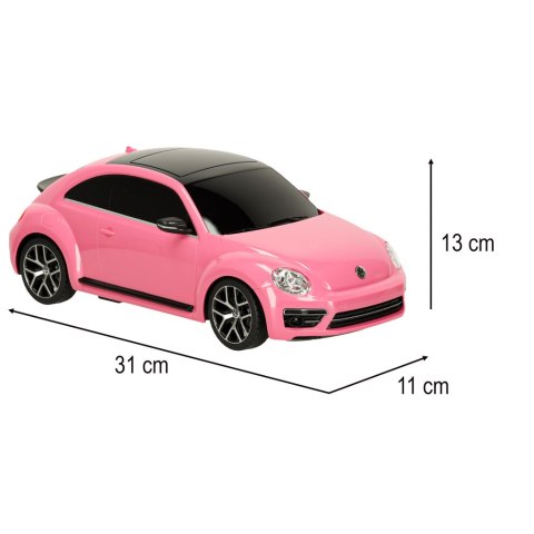 SAMOCHÓD ZDALNIE STEROWANY RASTAR 78000 VOLKSWAGEN BEETLE 1:14 RÓŻOWY SAMOCHÓD ZDALNIE STEROWANY RASTAR 78000 VOLKSWAGEN BEETLE 1:14 RÓŻOWY