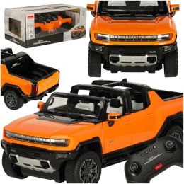 SAMOCHÓD ZDALNIE STEROWANY RASTAR 93000 HUMMER EV 1:16 POMARAŃCZOWY