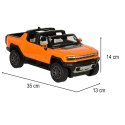 SAMOCHÓD ZDALNIE STEROWANY RASTAR 93000 HUMMER EV 1:16 POMARAŃCZOWY