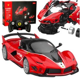 SAMOCHÓD ZDALNIE STEROWANY RASTAR 96900 FERRARI 1:18 ZESTAW DO ZŁOŻENIA