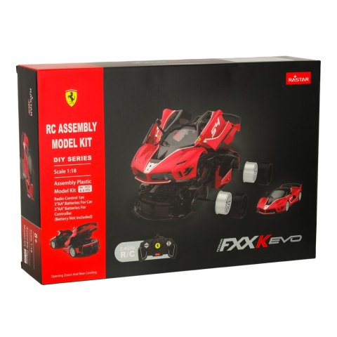SAMOCHÓD ZDALNIE STEROWANY RASTAR 96900 FERRARI 1:18 ZESTAW DO ZŁOŻENIA SAMOCHÓD ZDALNIE STEROWANY RASTAR 96900 FERRARI 1:18 ZESTAW DO ZŁOŻENIA