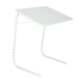 STOLIK BOCZNY POD LAPTOPA SKŁADANY 52X40 CM BIAŁY