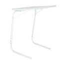 STOLIK BOCZNY POD LAPTOPA SKŁADANY 52X40 CM BIAŁY