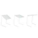 STOLIK BOCZNY POD LAPTOPA SKŁADANY 52X40 CM BIAŁY