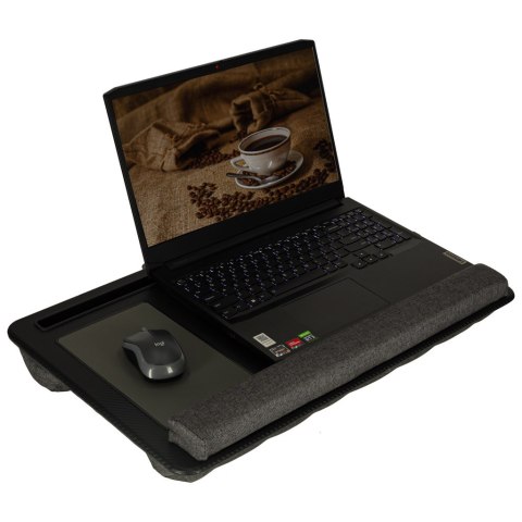 STOLIK POD LAPTOPA PODSTAWKA CZARNY STOLIK POD LAPTOPA PODSTAWKA CZARNY