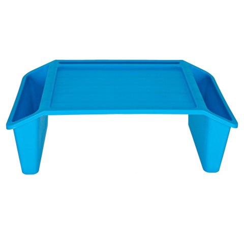 STOLIK POD LAPTOPA Z ORGANIZEREM NIEBIESKI STOLIK POD LAPTOPA Z ORGANIZEREM NIEBIESKI