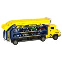 TOR WYŚCIGOWY SAMOCHODOWY LAWETA TRANSPORTER 6 EL. ŻÓŁTY
