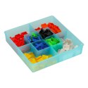 UKŁADANKA KREATYWNA LOGICZNA KLOCKI PUZZLE MOZAIKA 175 ELEMENTÓW