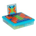 UKŁADANKA KREATYWNA LOGICZNA KLOCKI PUZZLE MOZAIKA 175 ELEMENTÓW