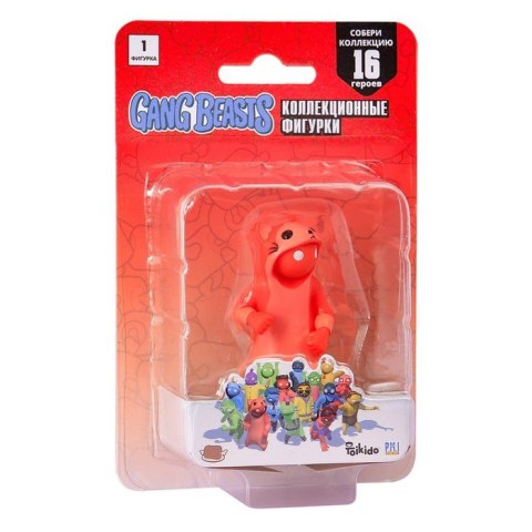 P.M.I. Gang Beasts series 1 H Kigu Red 7cm