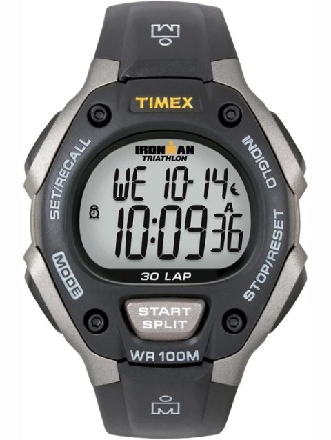 ZEGAREK MĘSKI TIMEX T5E901 C30 Ironman Traditional 30-Lap Full-Size + BOX ZEGAREK MĘSKI TIMEX T5E901 C30 Ironman Traditional 30-Lap Full-Size + BOX