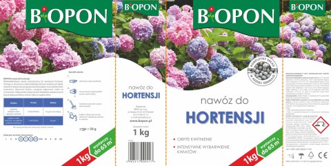 BOPON - Nawóz do hortensji granulat 1kg BOPON - Nawóz do hortensji granulat 1kg