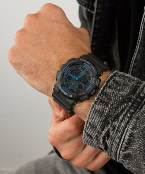 ZEGAREK MĘSKI CASIO G-SHOCK GA-100-1A2ER (zd135b) ZEGAREK MĘSKI CASIO G-SHOCK GA-100-1A2ER (zd135b)