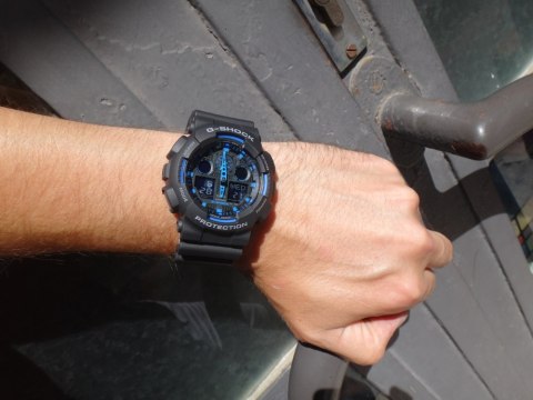 ZEGAREK MĘSKI CASIO G-SHOCK GA-100-1A2ER (zd135b) ZEGAREK MĘSKI CASIO G-SHOCK GA-100-1A2ER (zd135b)