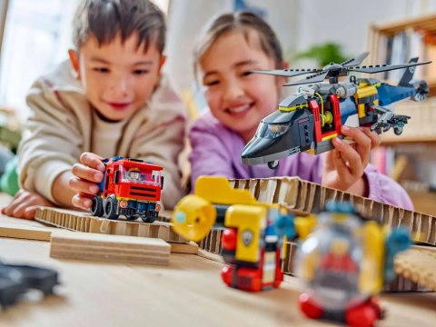 60462 - LEGO City - Zestaw z helikopterem, wozem strażackim i łodzią podwodną 60462 - LEGO City - Zestaw z helikopterem, wozem strażackim i łodzią podwodną
