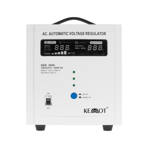 Automatyczny stabilizator napięcia KEMOT SER-3000 Automatyczny stabilizator napięcia KEMOT SER-3000