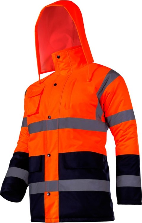 Kurtka ostrzegawcza ociep., pomarańczowa, "2xl", ce, lahti Kurtka ostrzegawcza ociep., pomarańczowa, "2xl", ce, lahti