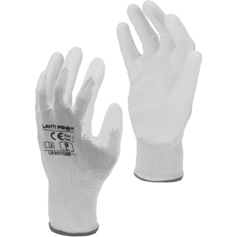 L230108W RĘKAWICE  POWLEKANE  POLIURETANEM [L230108P], 12  PAR, "8", CE, LAHTIPRO