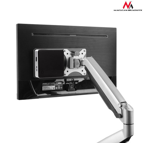 MC-721 45387 Adapter Vesa do mini komputerów czarny NUC MAC mini CPU MC-721 45387 Adapter Vesa do mini komputerów czarny NUC MAC mini CPU