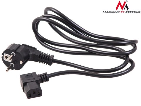 MCTV-802 42166 Kabel zasilający kątowy 3 pin 1,5m wtyk EU MCTV-802 42166 Kabel zasilający kątowy 3 pin 1,5m wtyk EU