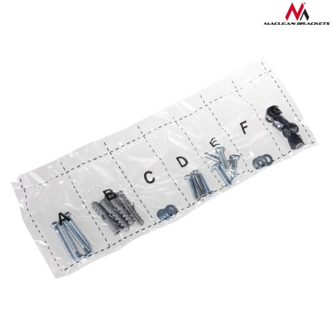 Uchwyt do telewizora Maclean, max vesa 200x200, 13-50", do 35kg, czarny, MC-777 Uchwyt do telewizora Maclean, max vesa 200x200, 13-50", do 35kg, czarny, MC-777