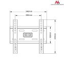 Uchwyt do telewizora Maclean, max vesa 200x200, 13-50", do 35kg, czarny, MC-777