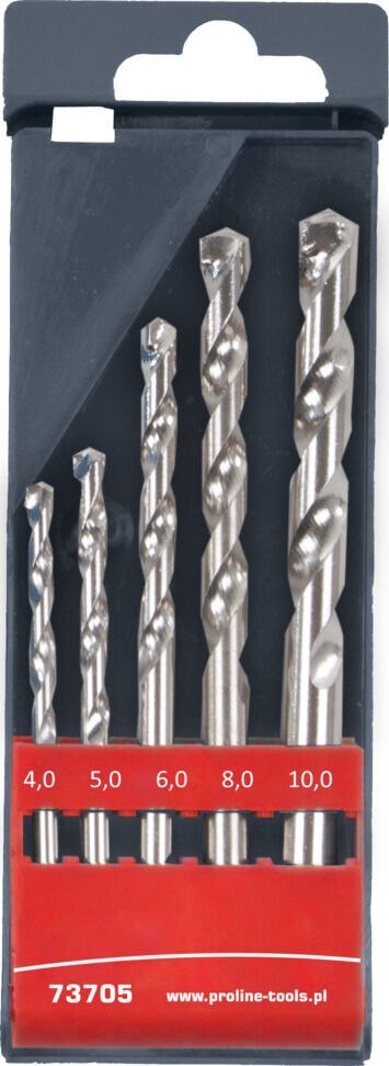 Wiertła do betonu szt.3 (6,8,10mm) pudeko plastikowe proline Wiertła do betonu szt.3 (6,8,10mm) pudeko plastikowe proline