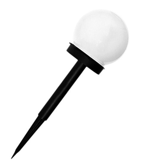 ZD50D Ogrodowa lampa solarna biała kula ZD50D Ogrodowa lampa solarna biała kula
