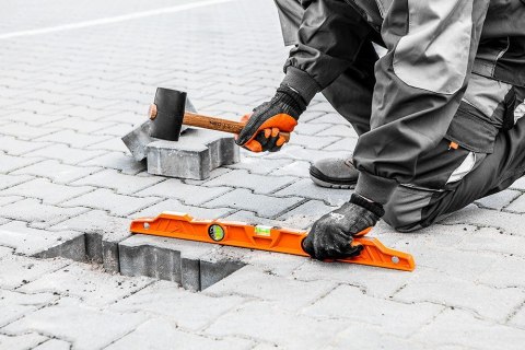 Młotek gumowy 90 mm/1200 g, trzonek hikorowy Młotek gumowy 90 mm/1200 g, trzonek hikorowy