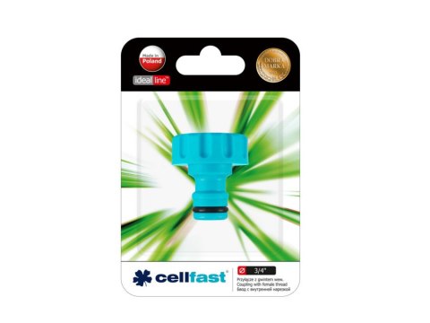 Przyłącze z gwintem wewn. 3/4" Cellfast Basic Przyłącze z gwintem wewn. 3/4" Cellfast Basic