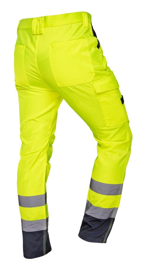 Spodnie ostrzegawcze 40% poliester, 60% bawełna, 260 gsm, rozmiar M Spodnie ostrzegawcze 40% poliester, 60% bawełna, 260 gsm, rozmiar M