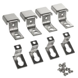 Uchwyt montażowy do paneli LED Maclean, do stropu/sufitu, z-shape, 595x595mm oraz 1195x295mm, MCE546