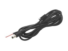 1263# Wtyk dc 2,5/5,5/11 z kablem 1,8m prosty