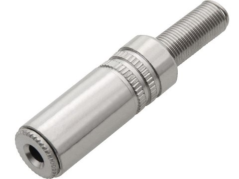 2265# Gniazdo jack 3.5 mn na kabel metal 2265# Gniazdo jack 3.5 mn na kabel metal