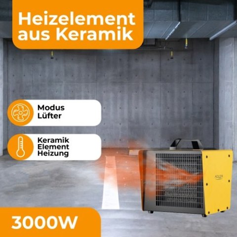AD 7740 NAGRZEWNICA CERAMICZNA 3000W AD 7740 NAGRZEWNICA CERAMICZNA 3000W