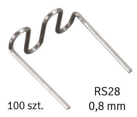AG713A Spinki do zgrzewania plastiku 100