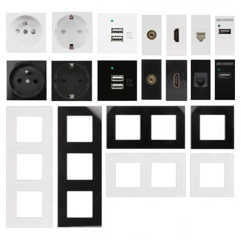 Gniazdo USB z ładowarką Maclean, pojedyncze, 1A, białe, MCE727W Gniazdo USB z ładowarką Maclean, pojedyncze, 1A, białe, MCE727W