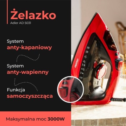 MS 5031 ŻELAZKO 3000 W MS 5031 ŻELAZKO 3000 W