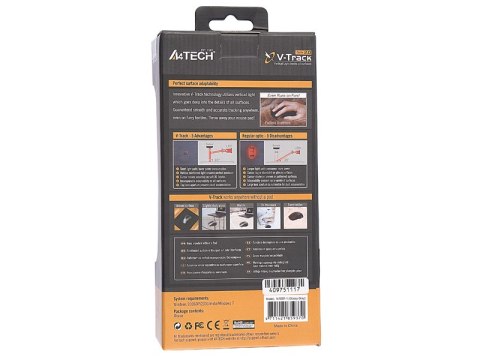 Mysz A4TECH V-TRACK N-500F-1 Glossy Grey USB Mysz A4TECH V-TRACK N-500F-1 Glossy Grey USB
