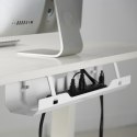 Organizer podbiurkowy Ergo Office, biały, ER-431 W
