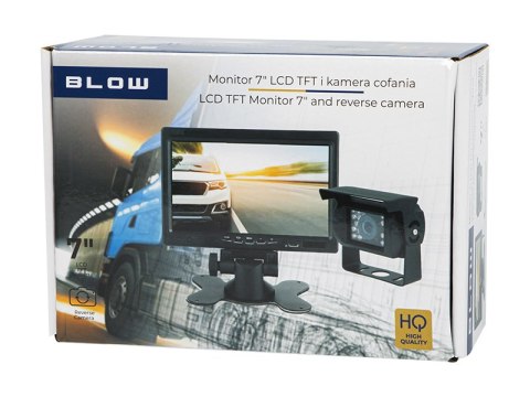 78-600# Kamera cofania blow bvs-549 + monitor 7" 78-600# Kamera cofania blow bvs-549 + monitor 7"