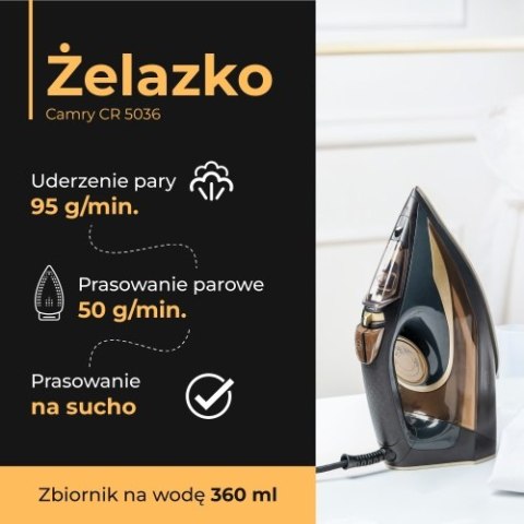CR 5036 ŻELAZKO PAROWE 3400W CR 5036 ŻELAZKO PAROWE 3400W