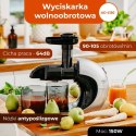 AD 4130 WYCISKARKA WOLNOOBROTOWA - ŚLIMAKOWY MECHANIZM TŁOCZĄCY