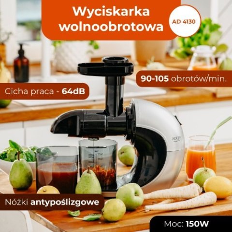 AD 4130 WYCISKARKA WOLNOOBROTOWA - ŚLIMAKOWY MECHANIZM TŁOCZĄCY AD 4130 WYCISKARKA WOLNOOBROTOWA - ŚLIMAKOWY MECHANIZM TŁOCZĄCY